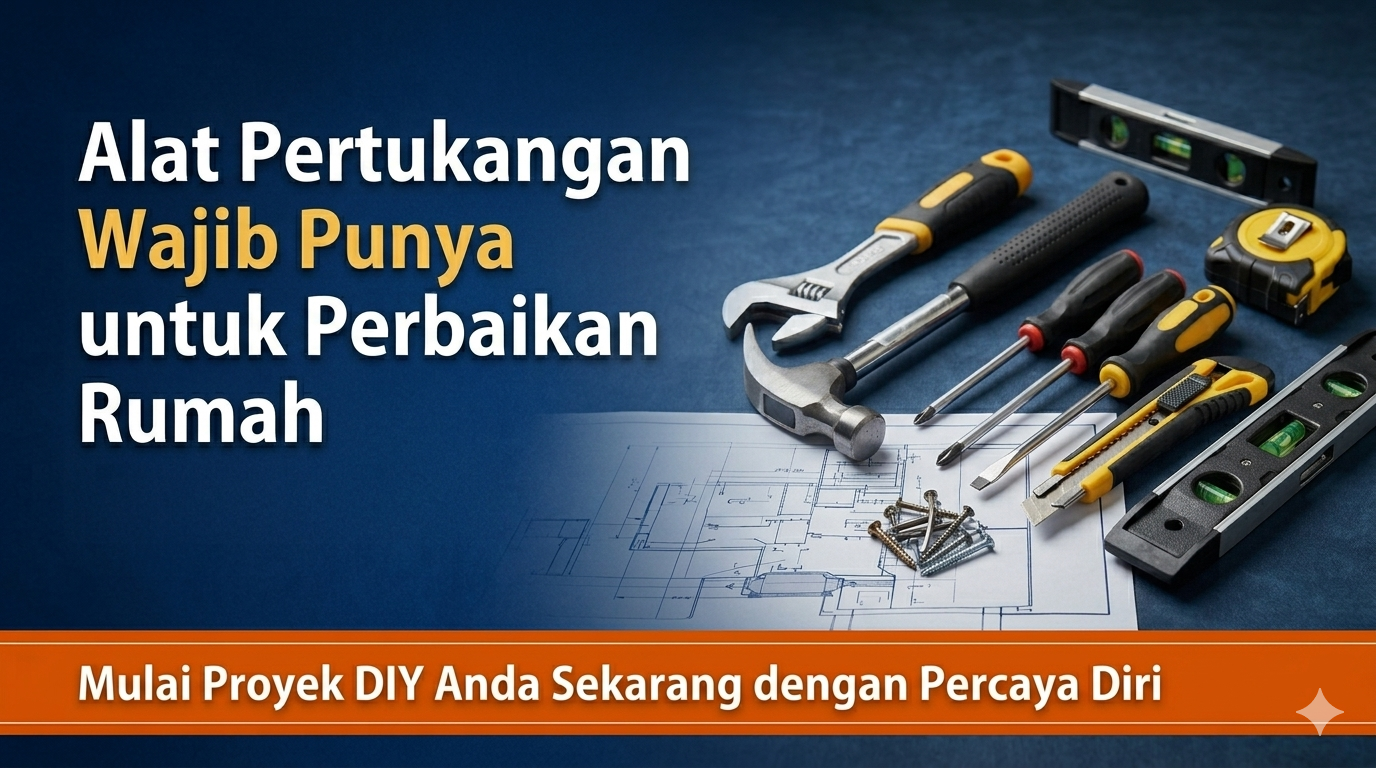 Alat Pertukangan Wajib Punya untuk Perbaikan Rumah