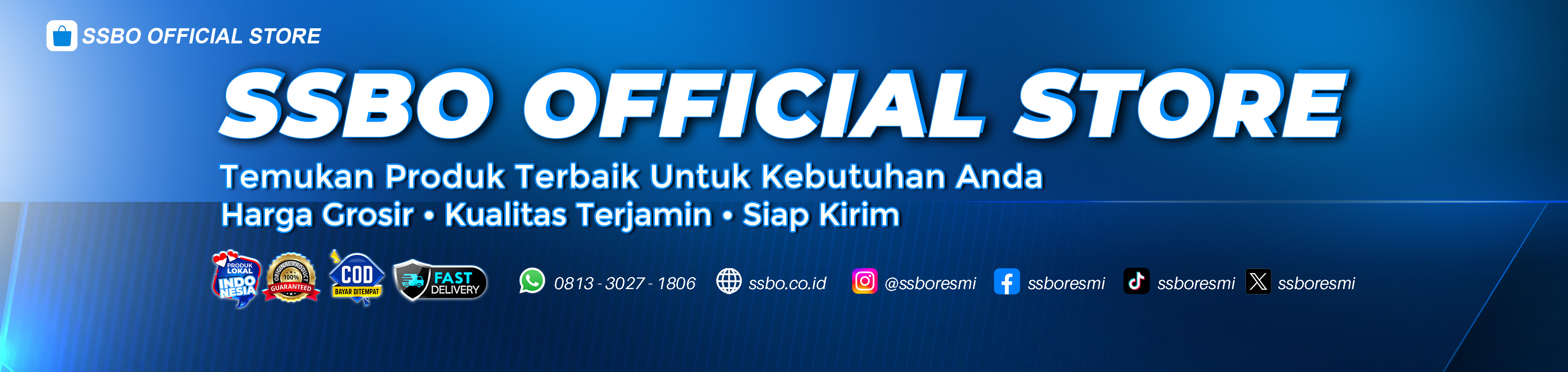 SSBO Official Store Banner