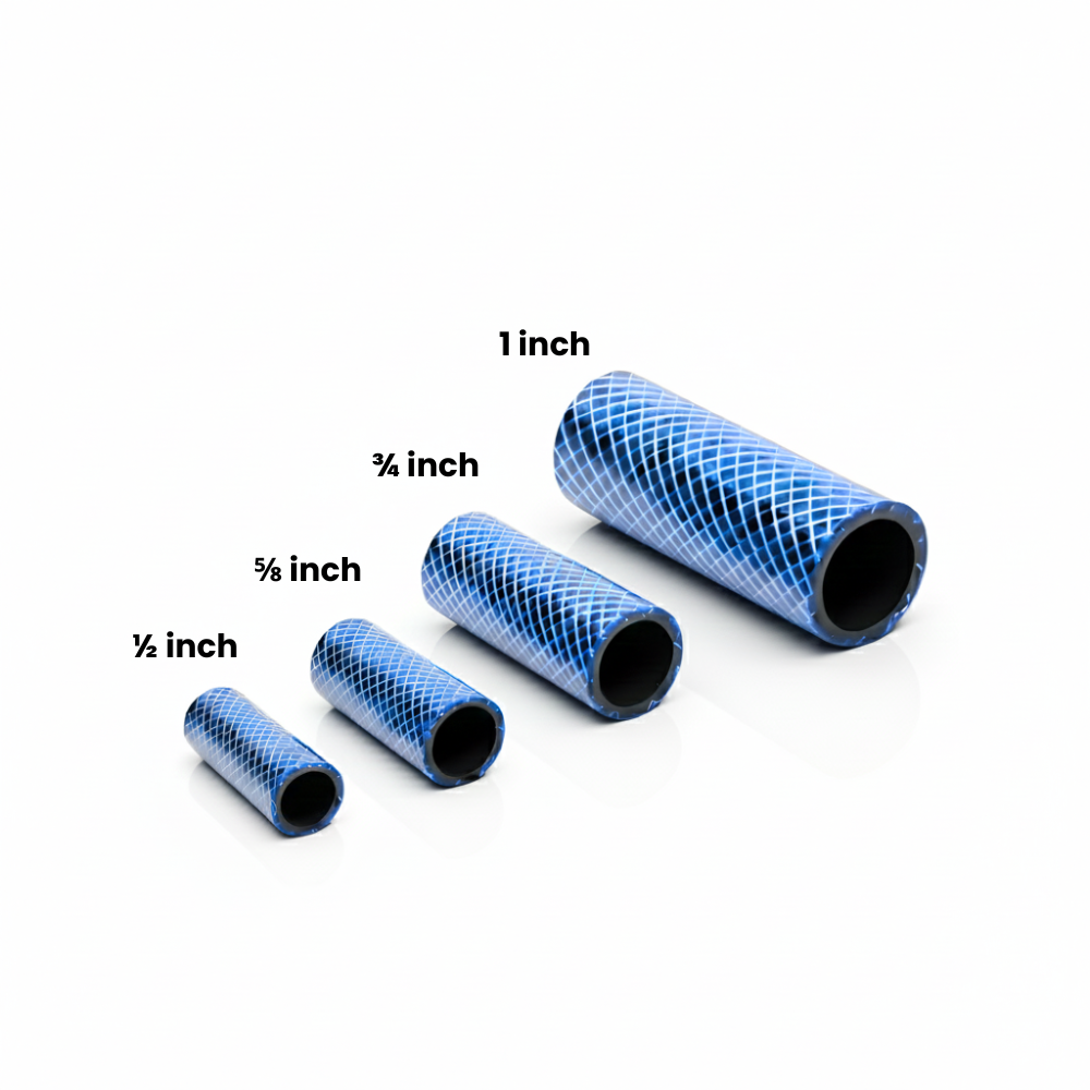 SSBO Selang Air Serat Benang Biru – Tahan Tekanan, Lentur, Fleksibel & Awet untuk Kebutuhan Rumah & Taman