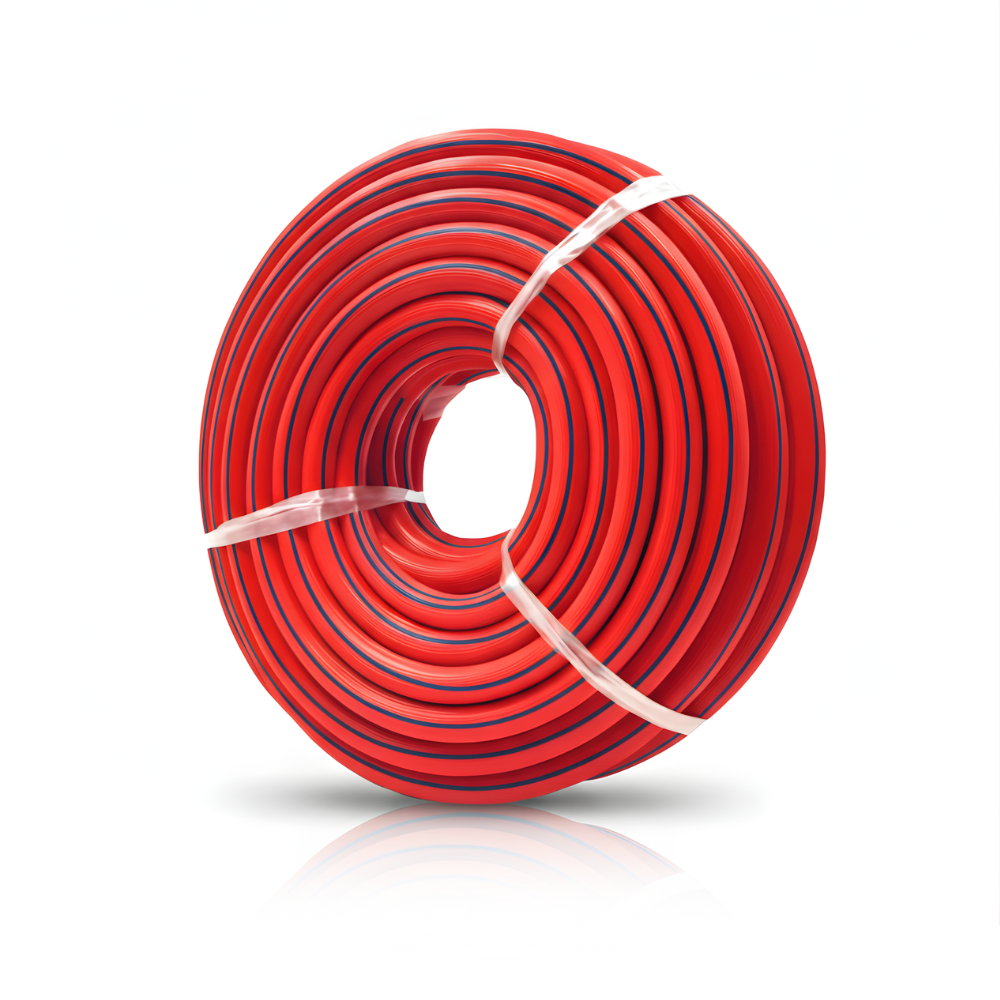 SSBO Selang Gas 3 Lapis Merah 10 mm – Selang Gas Super Aman, Anti Bocor & Tahan Panas untuk LPG Rumah Tangga