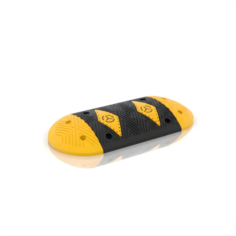 SSBO Polisi Tidur Karet Panjang 50 cm + 2 Ujung Warna Kuning – Aman, Anti Slip & Tahan Lama