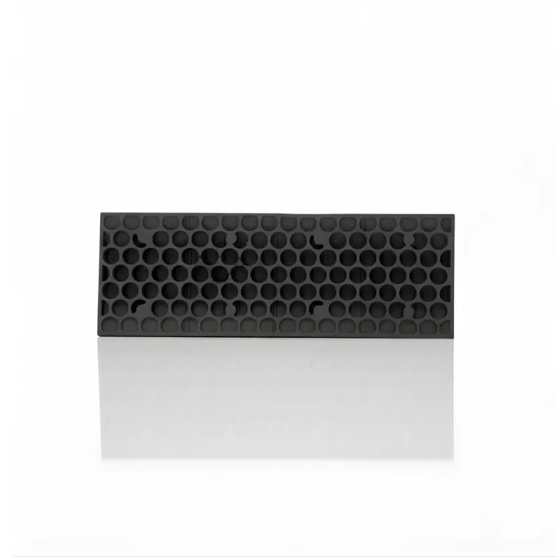 SSBO Polisi Tidur Karet 4 cm – Ukuran 100 × 35 cm, Hitam Kuning Reflektif Anti Slip + Baut Pemasangan