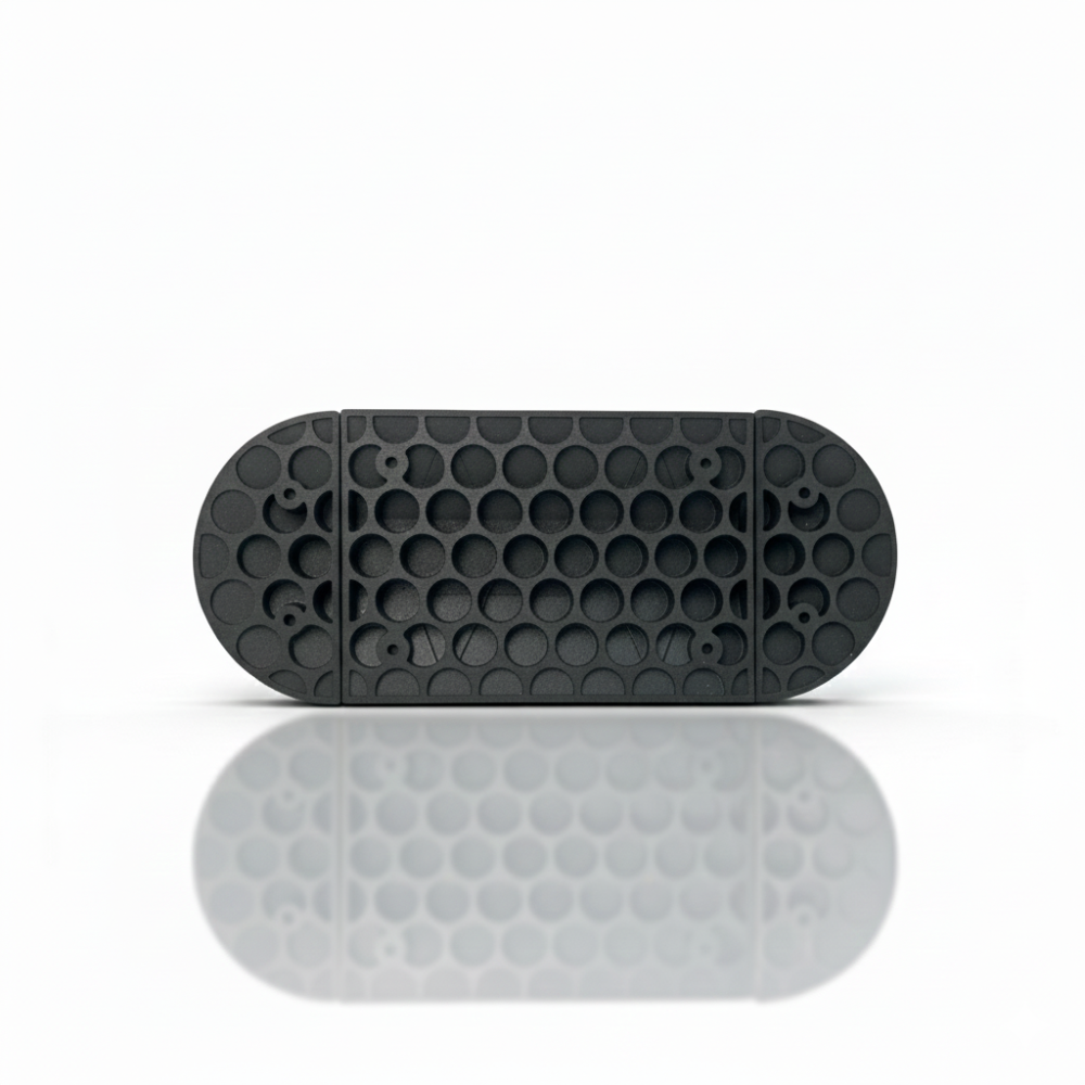 SSBO Paket Lengkap Polisi Tidur Karet 50 cm + 2 Ujung & 8 Baut  Pembatas Jalan Aman, Anti Slip & Tahan Lama