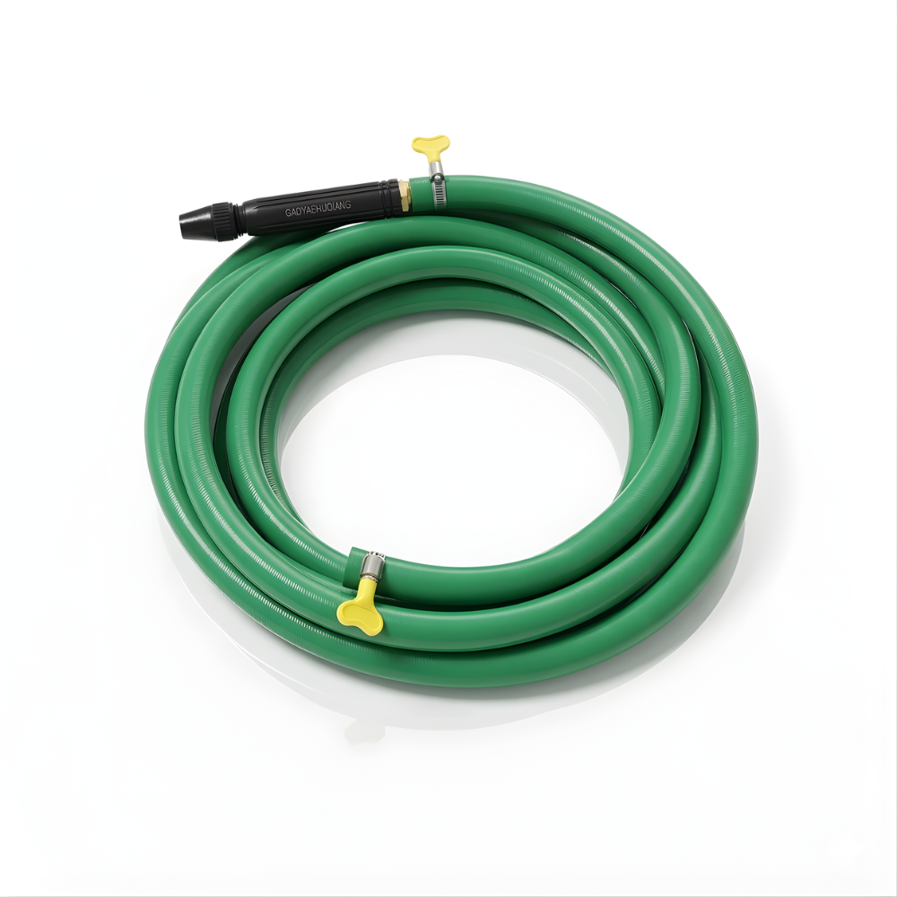 Selang Air Elastis 1,5 mm SSBO ⅝ & ¾ Inch + Nozzle Stick + 2 Klem Pengunci – Fleksibel, Kuat, Tahan Tekanan & Siap Pakai