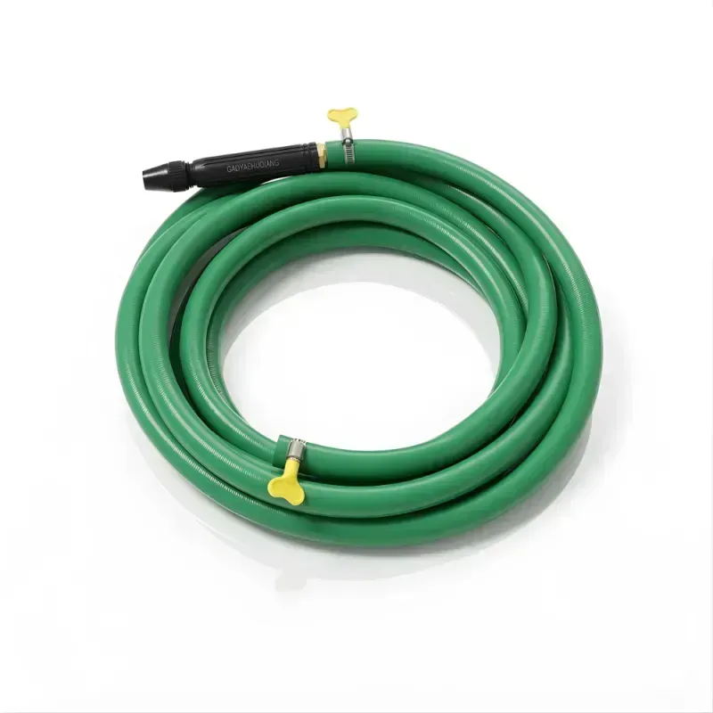 Selang Air Elastis 1,5 mm SSBO ⅝ & ¾ Inch + Nozzle Stick + 2 Klem Pengunci – Fleksibel, Kuat, Tahan Tekanan & Siap Pakai