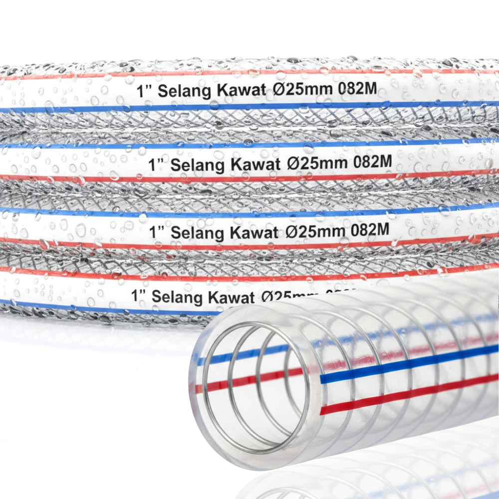 Selang Kawat SSBO – Transparan, Kuat, Anti Lipat & Tahan Tekanan Tinggi