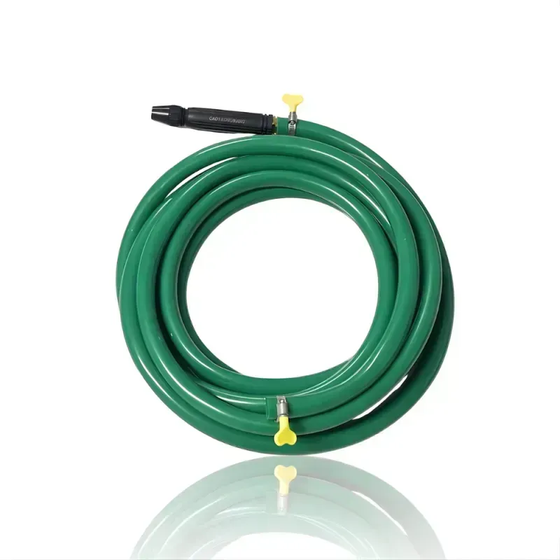 Selang Air Elastis 1,5 mm SSBO ⅝ & ¾ Inch + Nozzle Stick + 2 Klem Pengunci – Fleksibel, Kuat, Tahan Tekanan & Siap Pakai