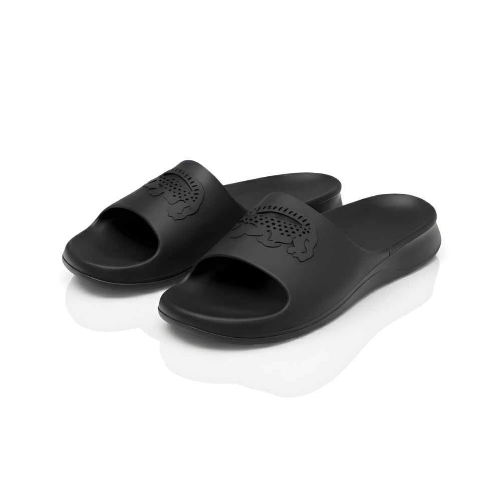 SSBO Sandal Slide Pria Hitam – Sandal Kasual Ringan, Anti Selip & Nyaman Dipakai Sehari-hari