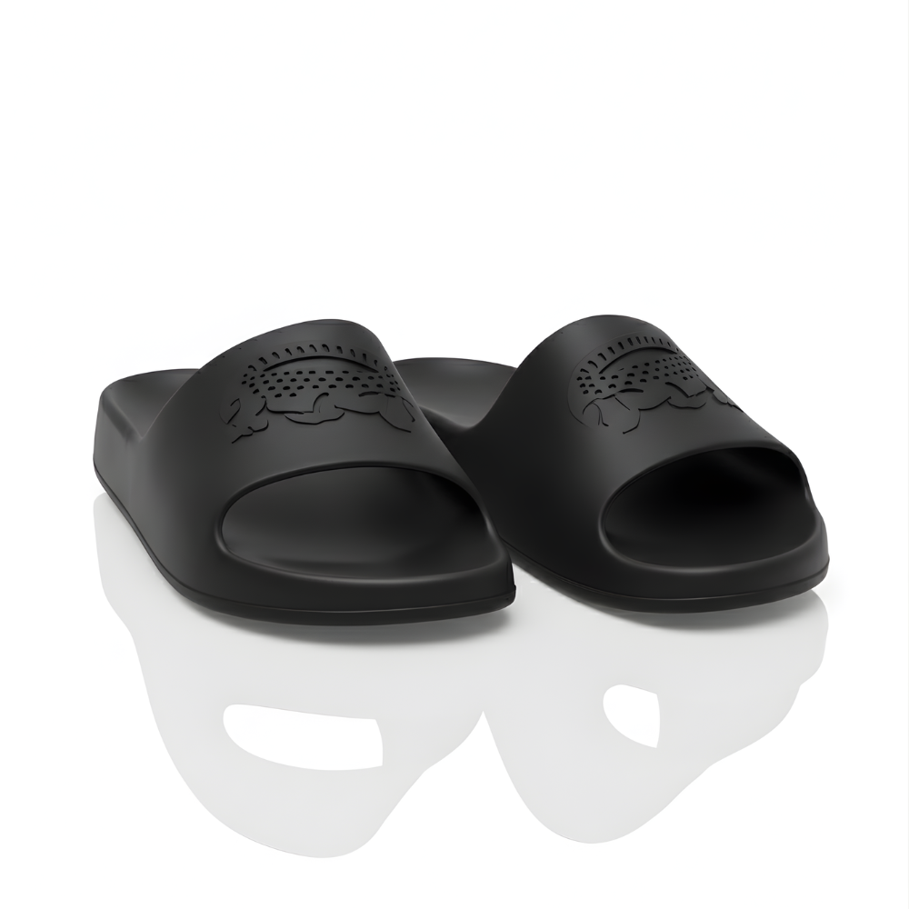 SSBO Sandal Slide Pria Hitam – Sandal Kasual Ringan, Anti Selip & Nyaman Dipakai Sehari-hari