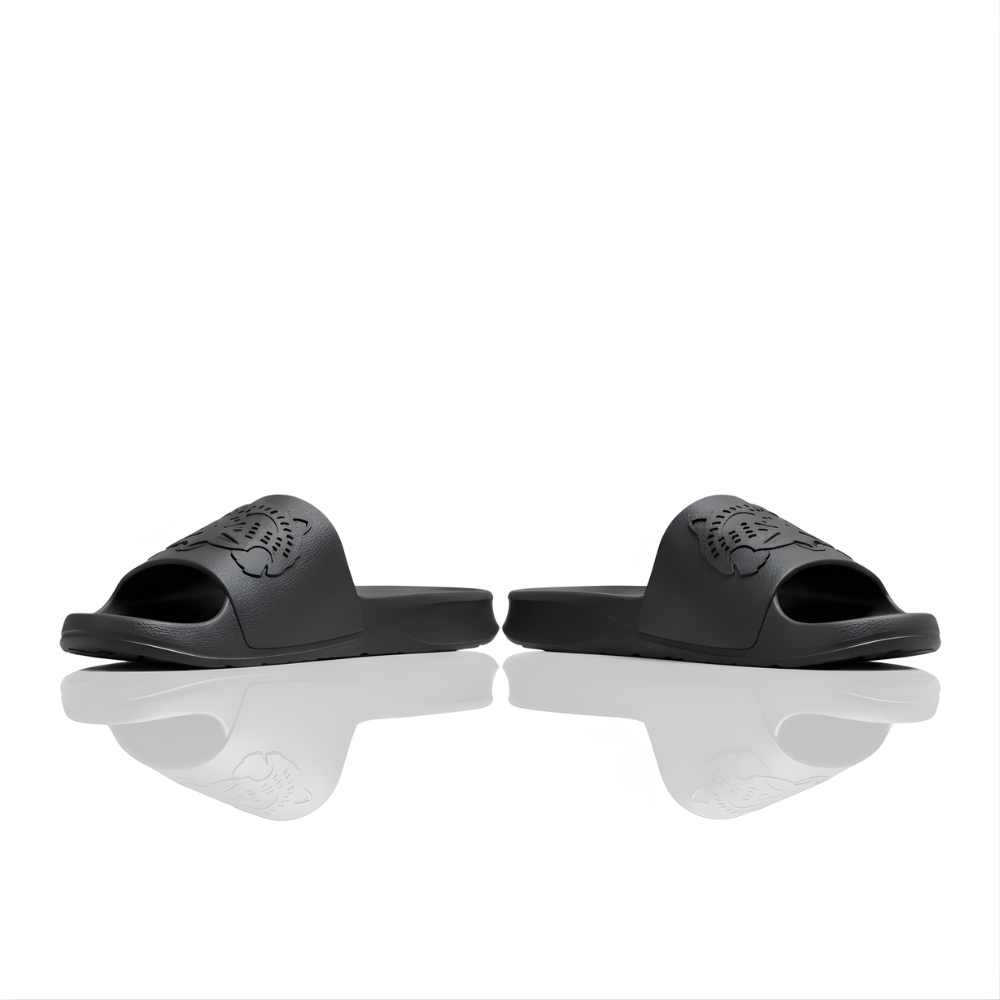 SSBO Sandal Slide Pria Hitam – Sandal Kasual Ringan, Anti Selip & Nyaman Dipakai Sehari-hari