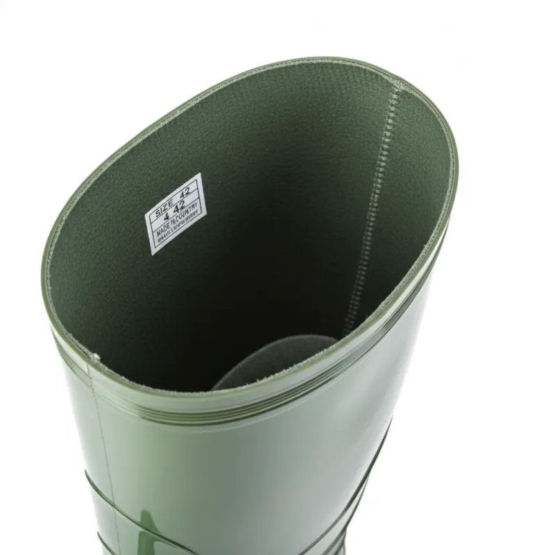 Sepatu Boot Karet PVC Premium Warna Hijau Anti Air & Anti Slip – Tinggi 38 cm, Kuat, Lentur & Nyaman Dipakai