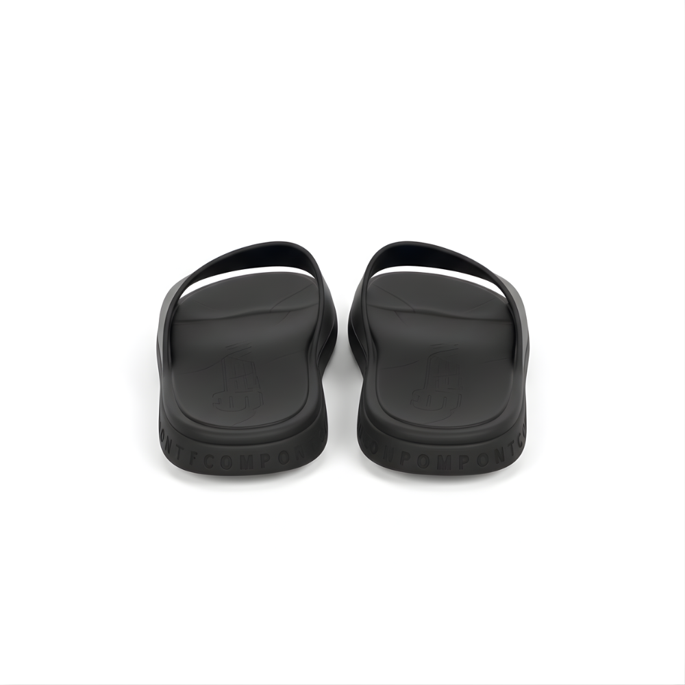 SSBO Sandal Pria Sports PVC Hitam – Sol Nyaman & Stylish