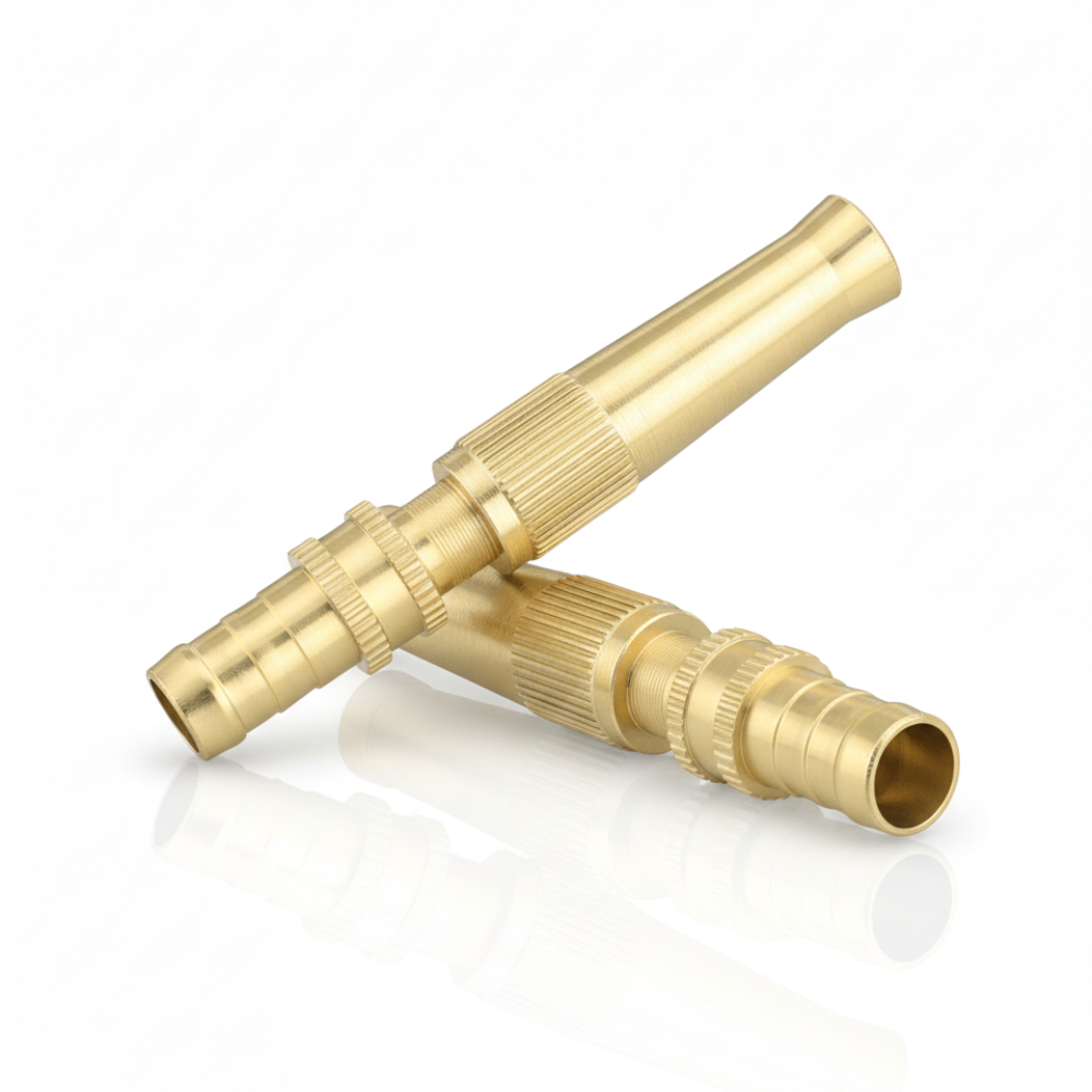 Nozel Semprotan Air Stainless Warna Emas SSBO – Anti Karat & Tahan Tekanan Tinggi