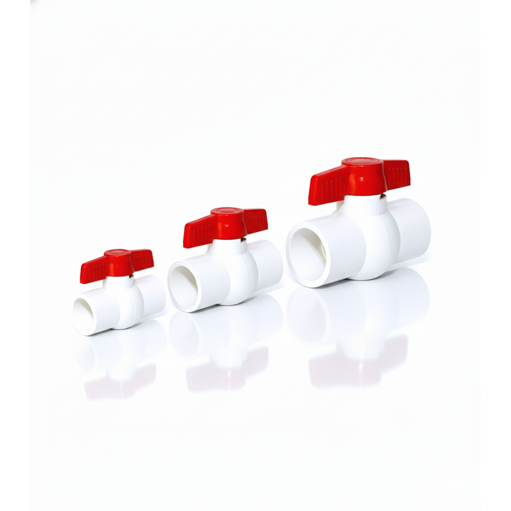 Stop Kran PVC SSBO – Kran Air Tahan Tekanan, Handle Kokoh & Anti Pecah untuk Rumah & Taman