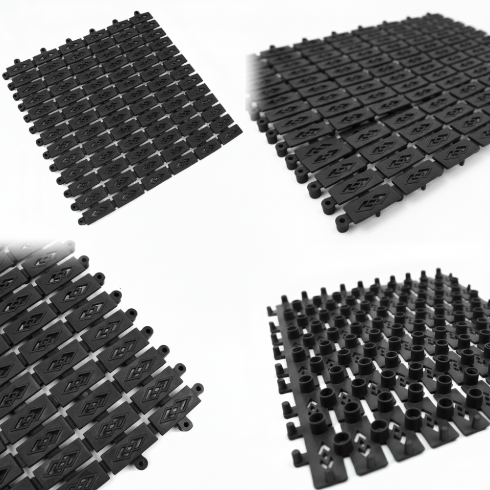 Karpet Anti Slip PVC Warna Hitam – Alas Lantai Aman & Nyaman untuk Kamar Mandi, Dapur, dan Area Basah