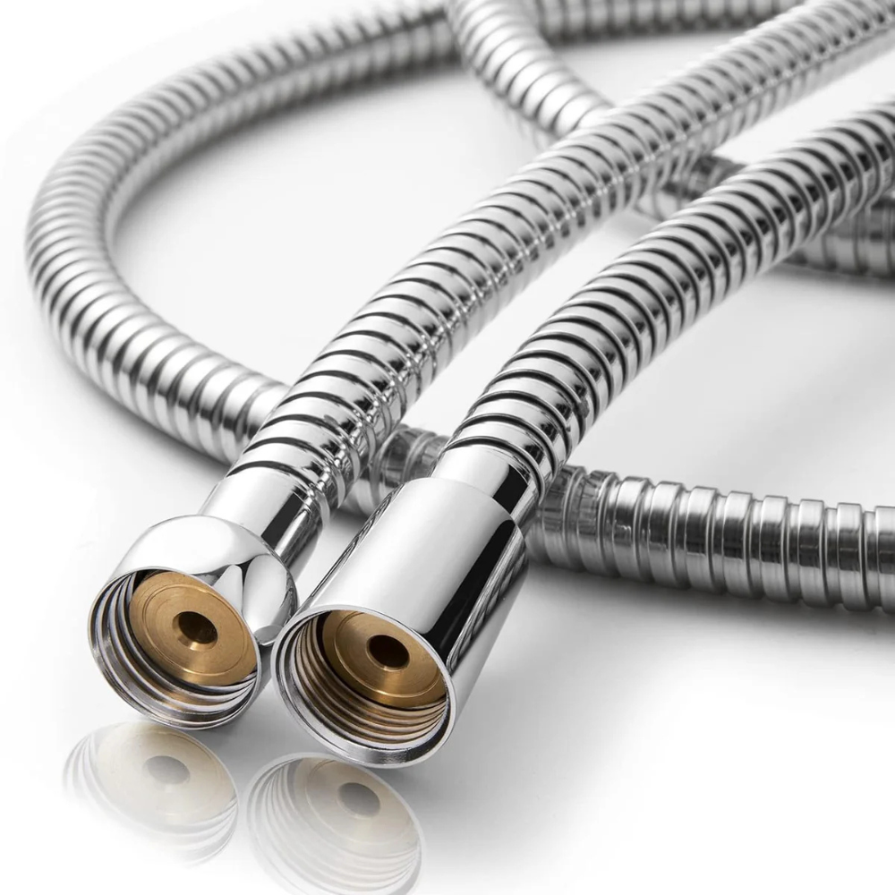 SSBO Selang Shower Chrome Fleksibel Panjang 1,2 & 1,5 Meter – Anti Bocor, Anti Kusut & Tahan Tekanan Air Tinggi