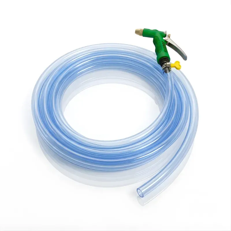 SSBO Selang Air Elastis Bening ½ & ¾ Inch – Dengan Nozzle Semprotan 4 Mode & Aksesoris Lengkap