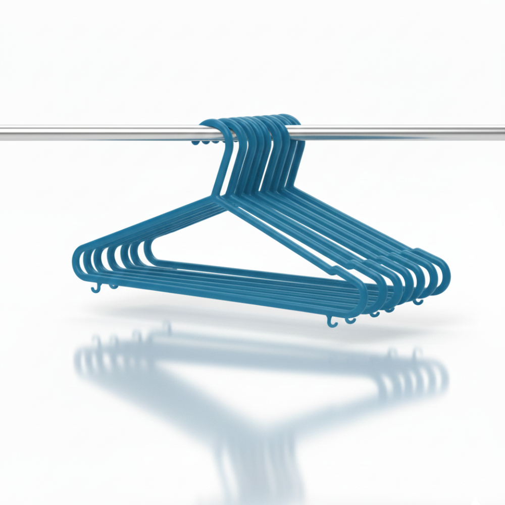 Hanger Plastik SSBO – Gantungan Baju Ringan & Tahan Patah