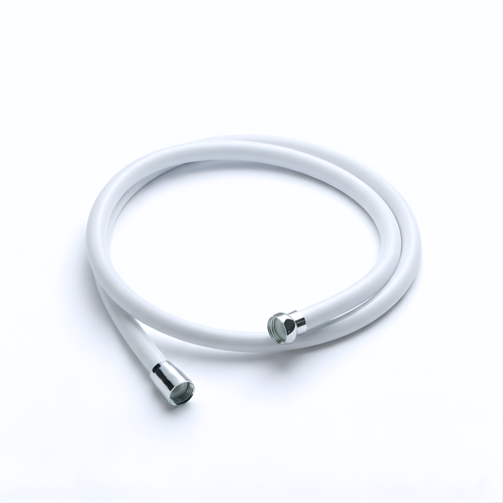 Selang Shower Warna Putih SSBO – Fleksibel 1.2 M, Anti Bocor, Kuat & Mudah Dipasang