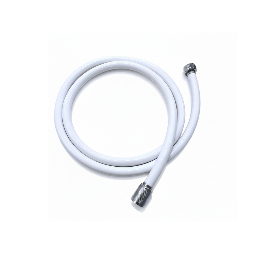 Selang Shower Warna Putih SSBO – Fleksibel 1.2 M, Anti Bocor, Kuat & Mudah Dipasang