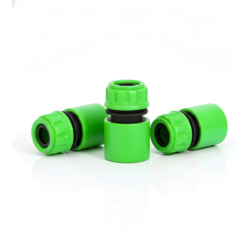 SSBO Konektor Selang Presisi 1/2 Inch – Warna Hitam Hijau, Anti Bocor & Tahan Cuaca untuk Selang Taman & Rumah Tangga
