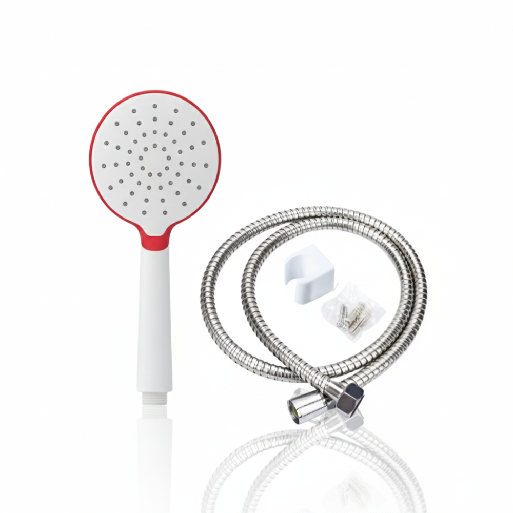 SSBO Paket Shower Kamar Mandi Warna Putih Biru & Putih Pink 1.5 M – Kepala Shower Multifungsi Tekanan Tinggi Anti Bocor