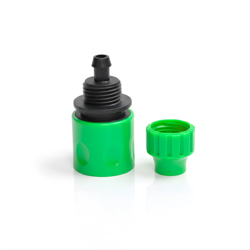 Konektor Selang PE 11 mm Warna Hijau – Konektor Anti Bocor untuk Irigasi Tetes