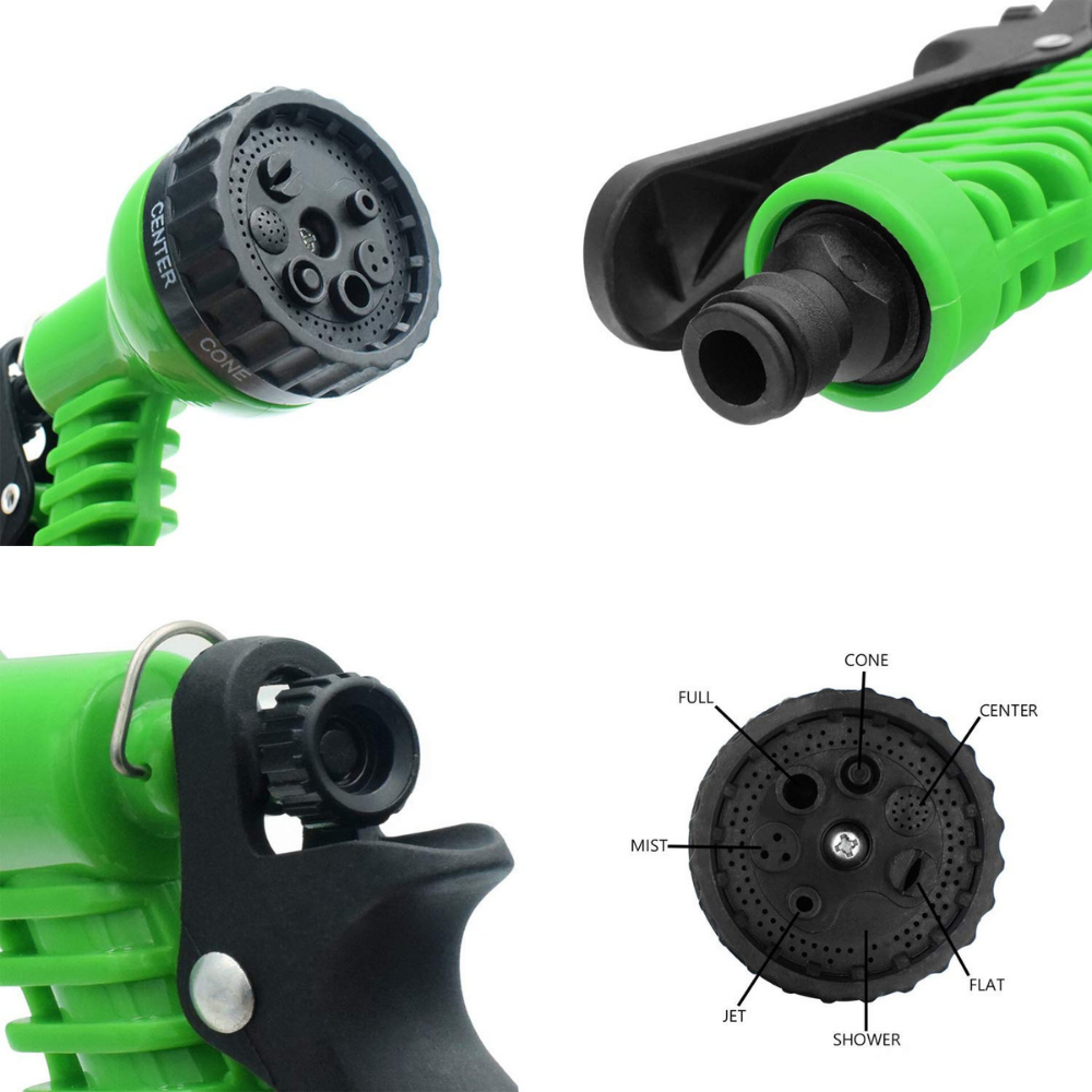 Set Nozzle & Konektor SSBO – Paket Kepala Semprot dan Konektor Selang untuk Taman & Cuci Kendaraan, Tekanan Kuat dan Anti Bocor