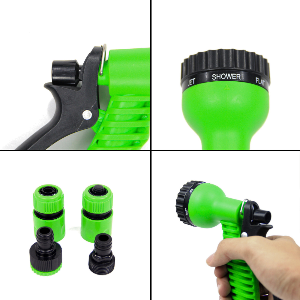 Set Nozzle & Konektor SSBO – Paket Kepala Semprot dan Konektor Selang untuk Taman & Cuci Kendaraan, Tekanan Kuat dan Anti Bocor