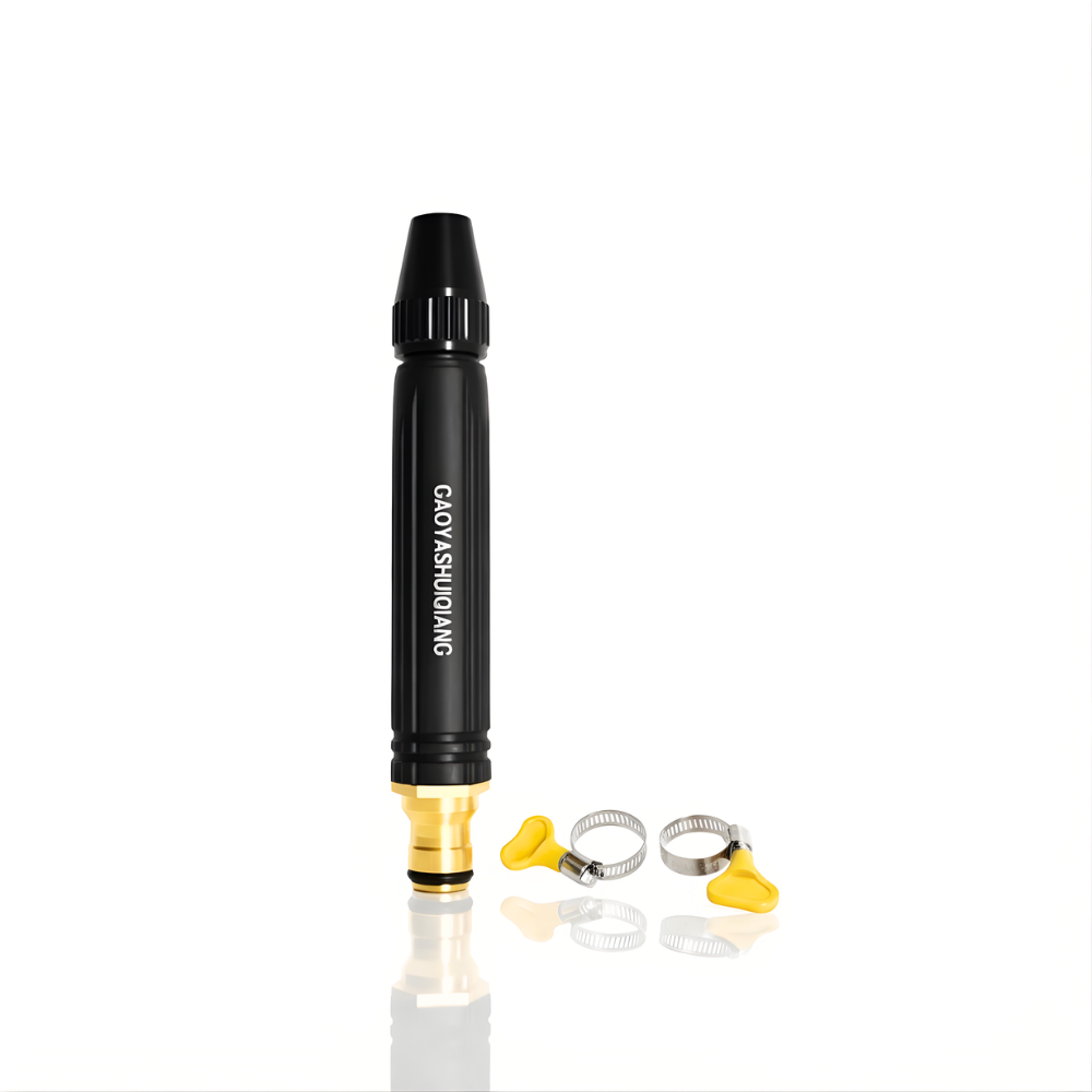 Selang Air Elastis 1 mm SSBO ⅝ & ¾ Inch – Nozzle Stick + 2 Klem  Kuat, Fleksibel, Tahan Tekanan & Siap Pakai