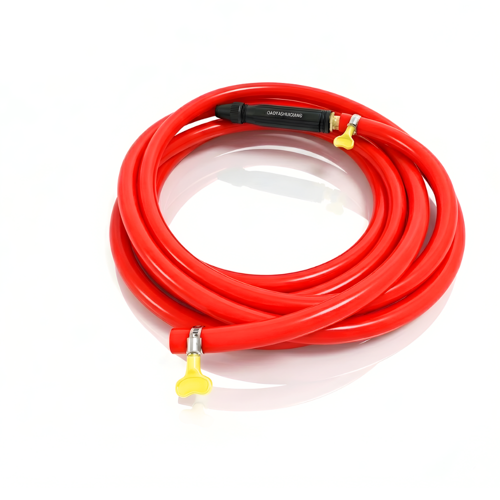 Selang Air Elastis 1 mm SSBO ⅝ & ¾ Inch – Nozzle Stick + 2 Klem  Kuat, Fleksibel, Tahan Tekanan & Siap Pakai