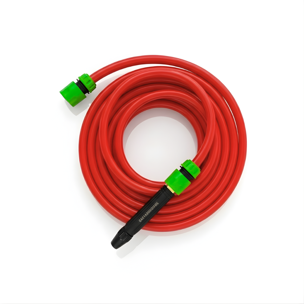 Paket Selang Air Elastis 1mm SSBO ½, ⅝ & ¾ Inch – Nozzle Stick, 2 Konektor & Fitting Lengkap