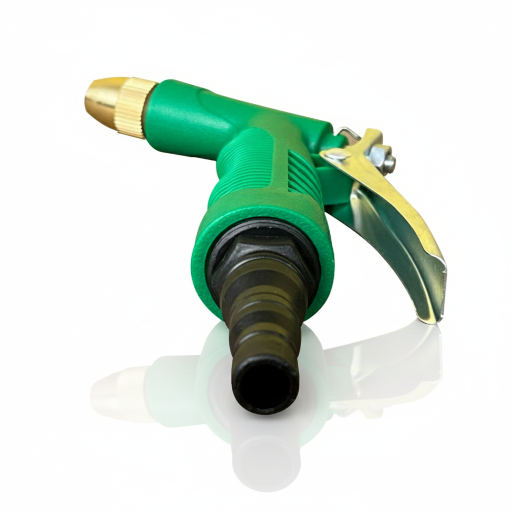 SSBO Nozzle Air Manual – Kepala Semprot Hijau Serbaguna untuk Cuci Mobil & Siram Tanaman, Tekanan Kuat dan Hemat Air