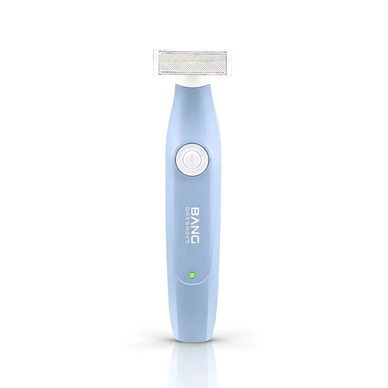 Alat Cukur Elektrik QS-031 Warna Biru – Shaver Waterproof IPX7 dengan Blade Tajam & Pengisian USB Cepat
