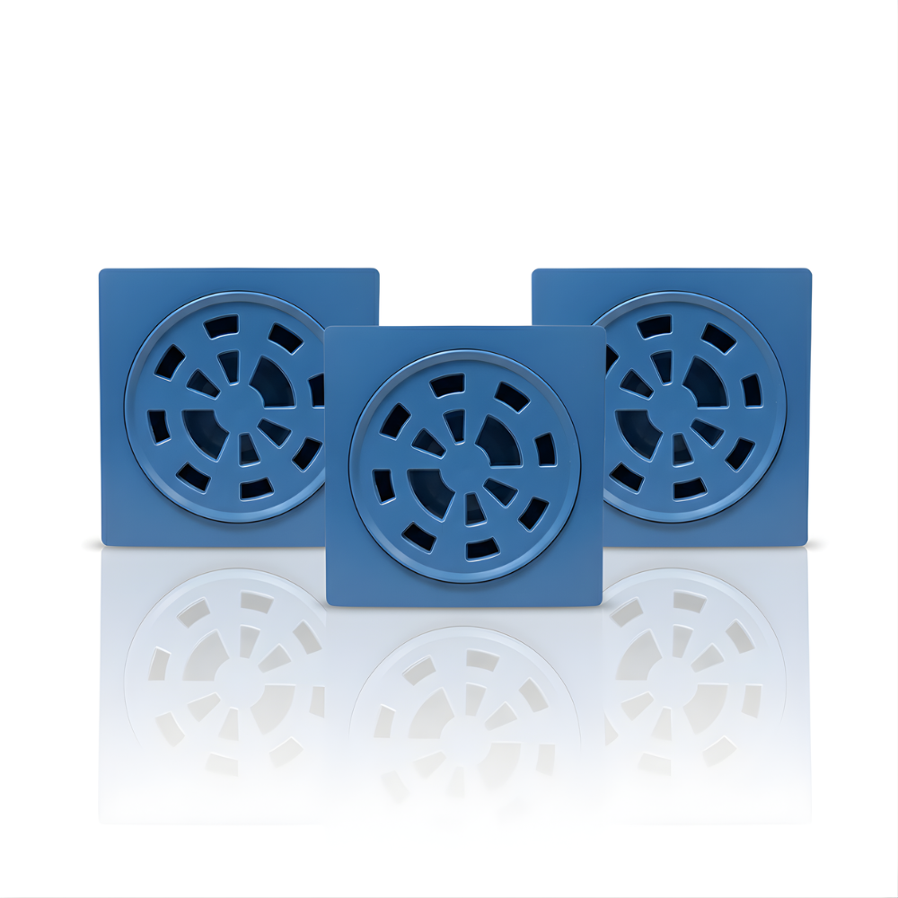 Saringan Saluran Air SSBO Warna Biru – Penutup Drainase Anti Bau & Anti Tersumbat untuk Kamar Mandi & Dapur