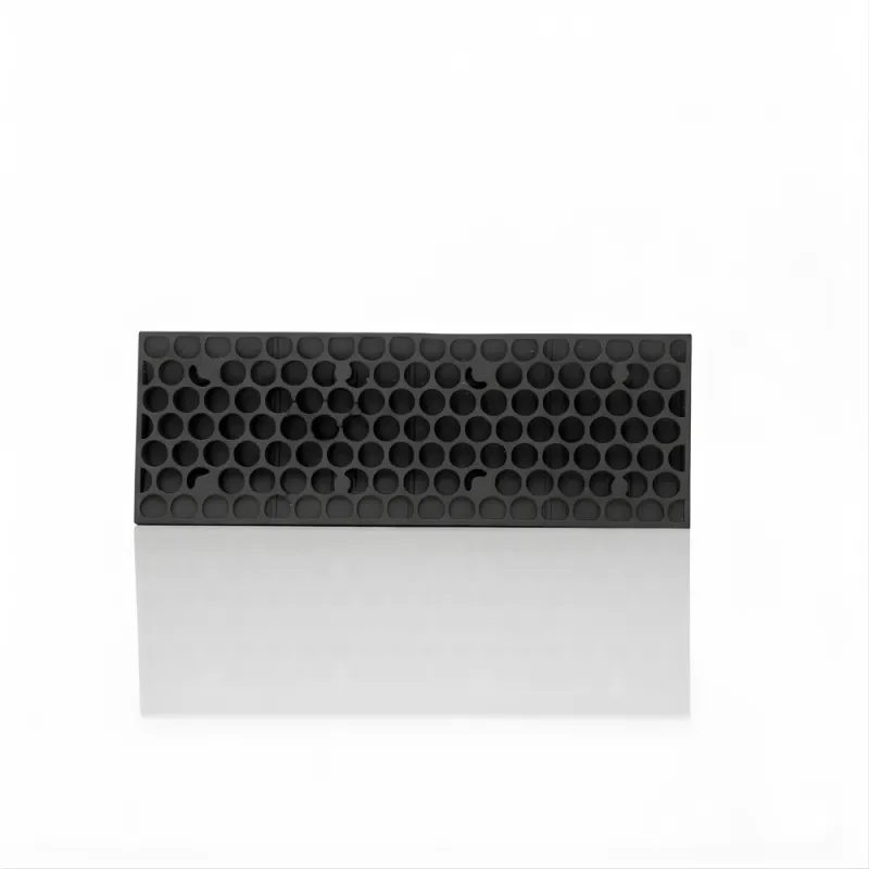 Polisi Tidur Karet SSBO 4 cm – Ukuran 100×35 cm, Warna Hitam Kuning Reflektif & Anti Slip
