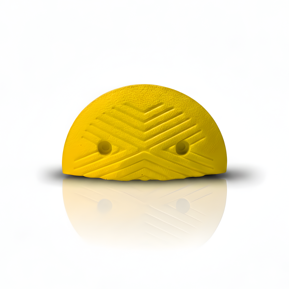 Ujung Polisi Tidur SSBO 4×18×35 – Warna Kuning, Anti Slip & Mudah Dipasang