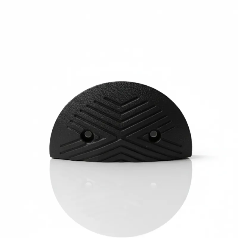 Ujung Polisi Tidur SSBO 4 × 18 × 35 cm – Warna Hitam, Anti Slip & Mudah Dipasang