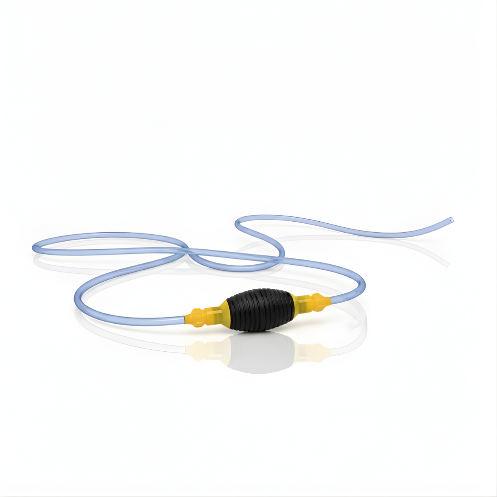 Paket Pompa Selang Air Elastis Bening Transparan 1/2 Inch – Alat Sedot Air, Minyak & Bensin Serbaguna