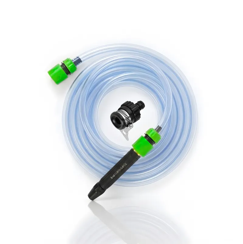 Paket Selang Air Elastis Bening SSBO ½ & ¾ Inch – Nozzle Stick & Aksesoris Lengkap, Siap Pakai untuk Cuci Mobil & Siram Taman