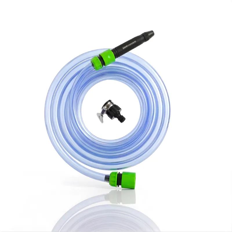 Paket Selang Air Elastis Bening SSBO ½ & ¾ Inch – Nozzle Stick & Aksesoris Lengkap, Siap Pakai untuk Cuci Mobil & Siram Taman