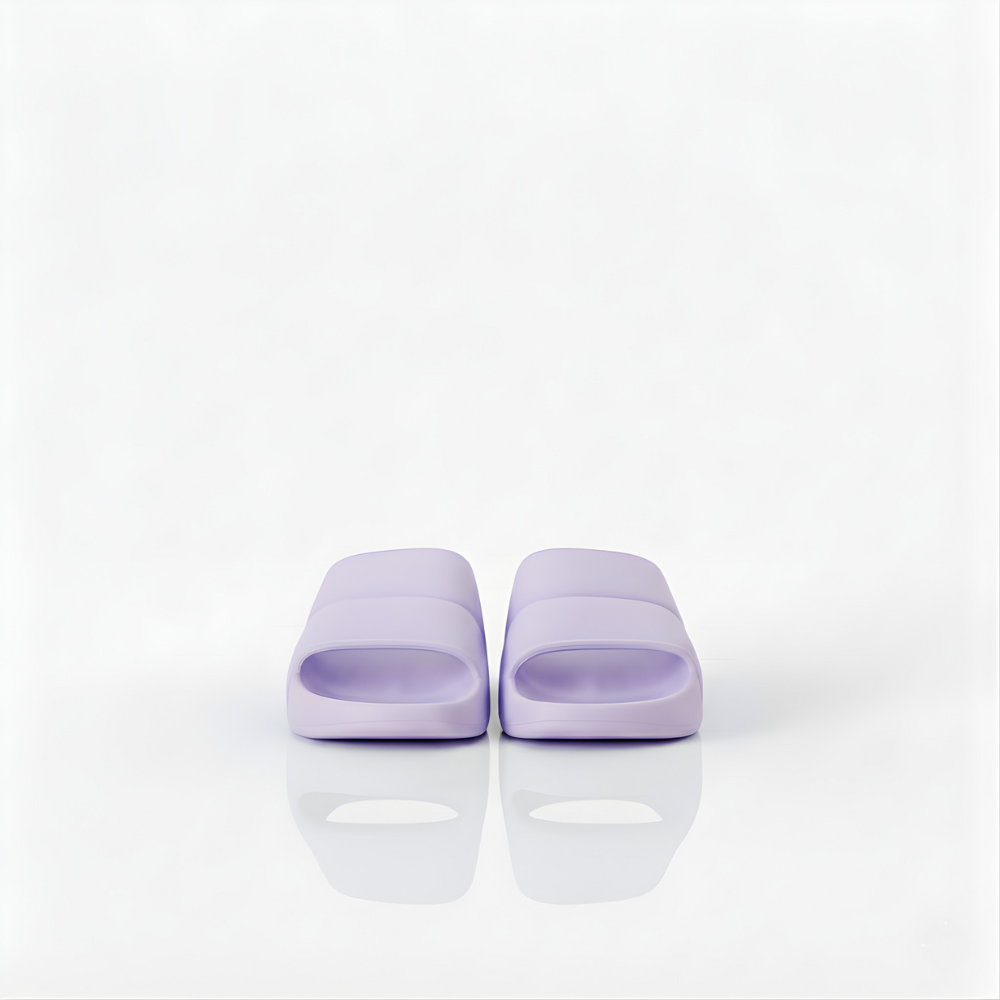 Sandal Slop EVA Unisex Ungu – Sandal Rumahan Tebal Polos, Ringan & Nyaman Dipakai Harian