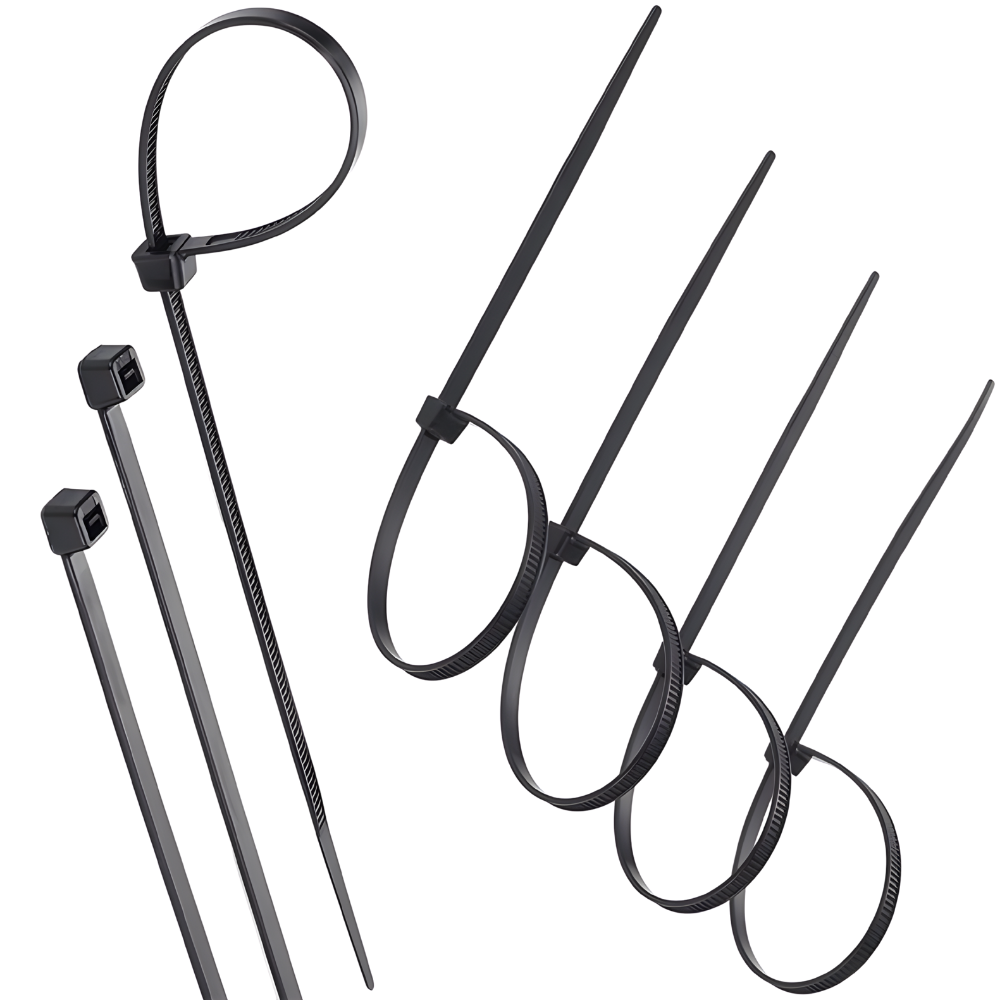 Kabel Ties SSBO – Warna Hitam | Pengikat Serbaguna Kuat, Lentur & Tahan Panas