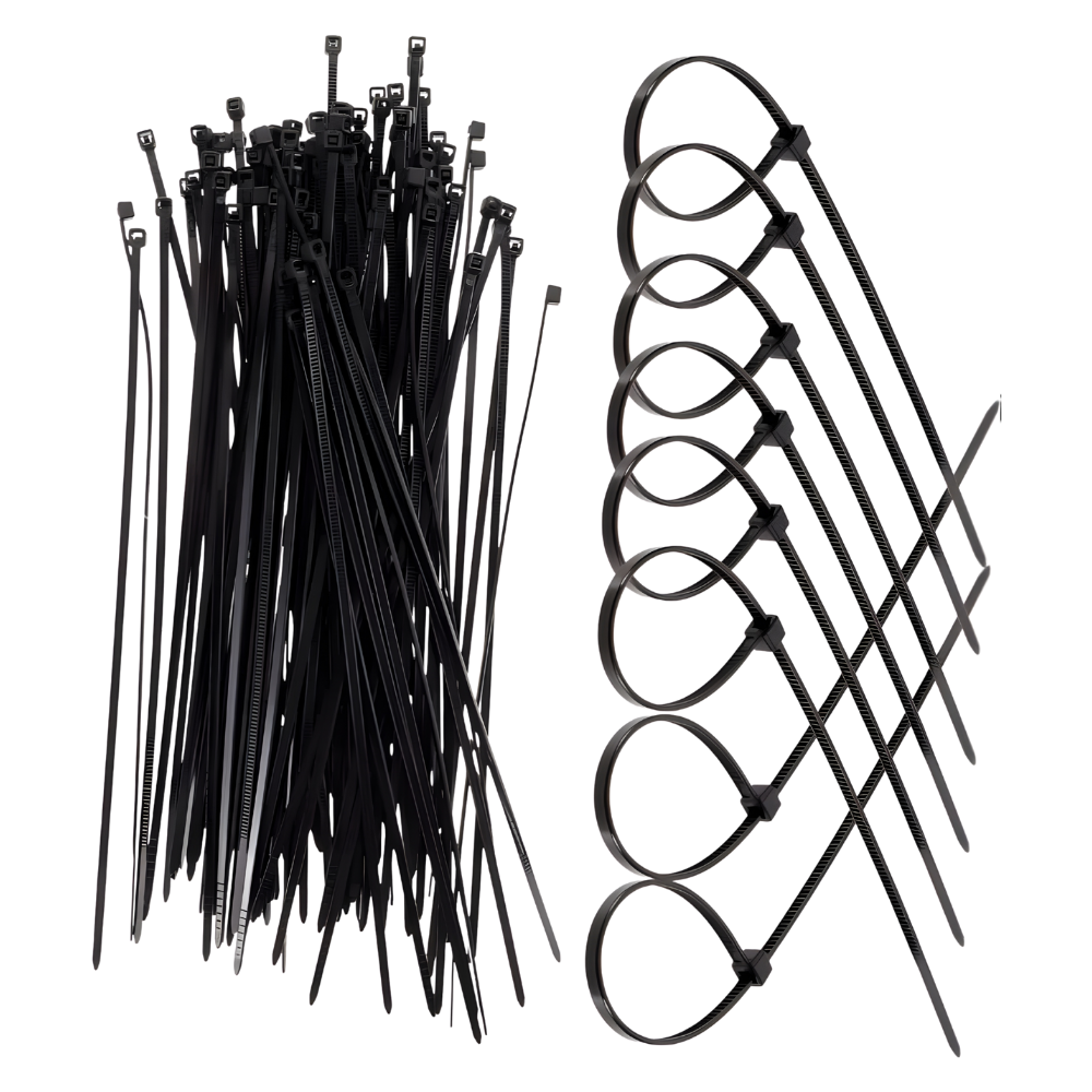 Kabel Ties SSBO – Warna Hitam | Pengikat Serbaguna Kuat, Lentur & Tahan Panas