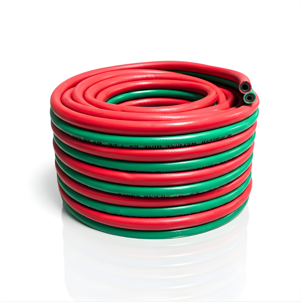 SSBO Selang Las Dobel LPG Oksigen / Twin Welding Hose Merah Hijau – Kuat, Aman & Tahan Tekanan Tinggi