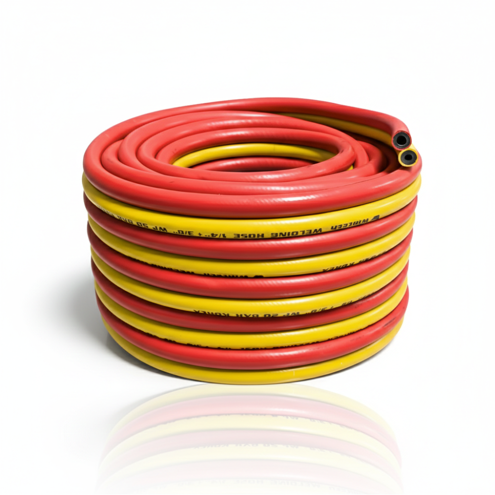 SSBO Selang Las Dobel LPG Oksigen / Twin Welding Hose Merah Hijau – Kuat, Aman & Tahan Tekanan Tinggi