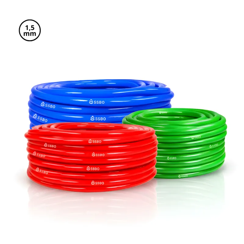 Selang Air Elastis SSBO Tebal 1,5 mm – Fleksibel, Lentur & Anti Kusut untuk Rumah & Taman